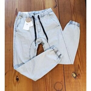 Cotton On Pants Men's 30 Gray Drake Cuffed Joggers NWT